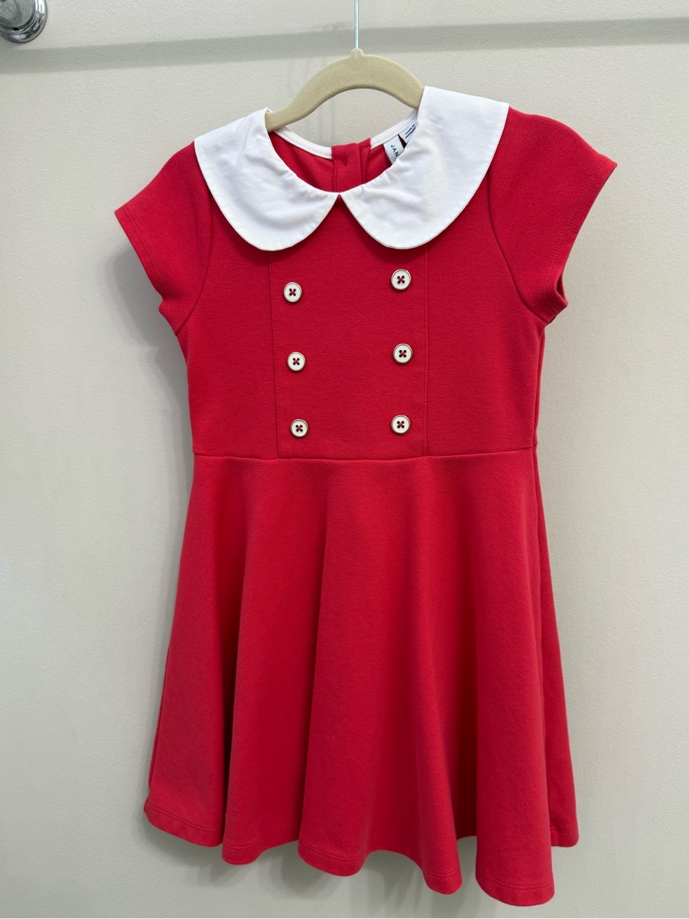 Janie and Jack Collared Ponte Dress Size 6
